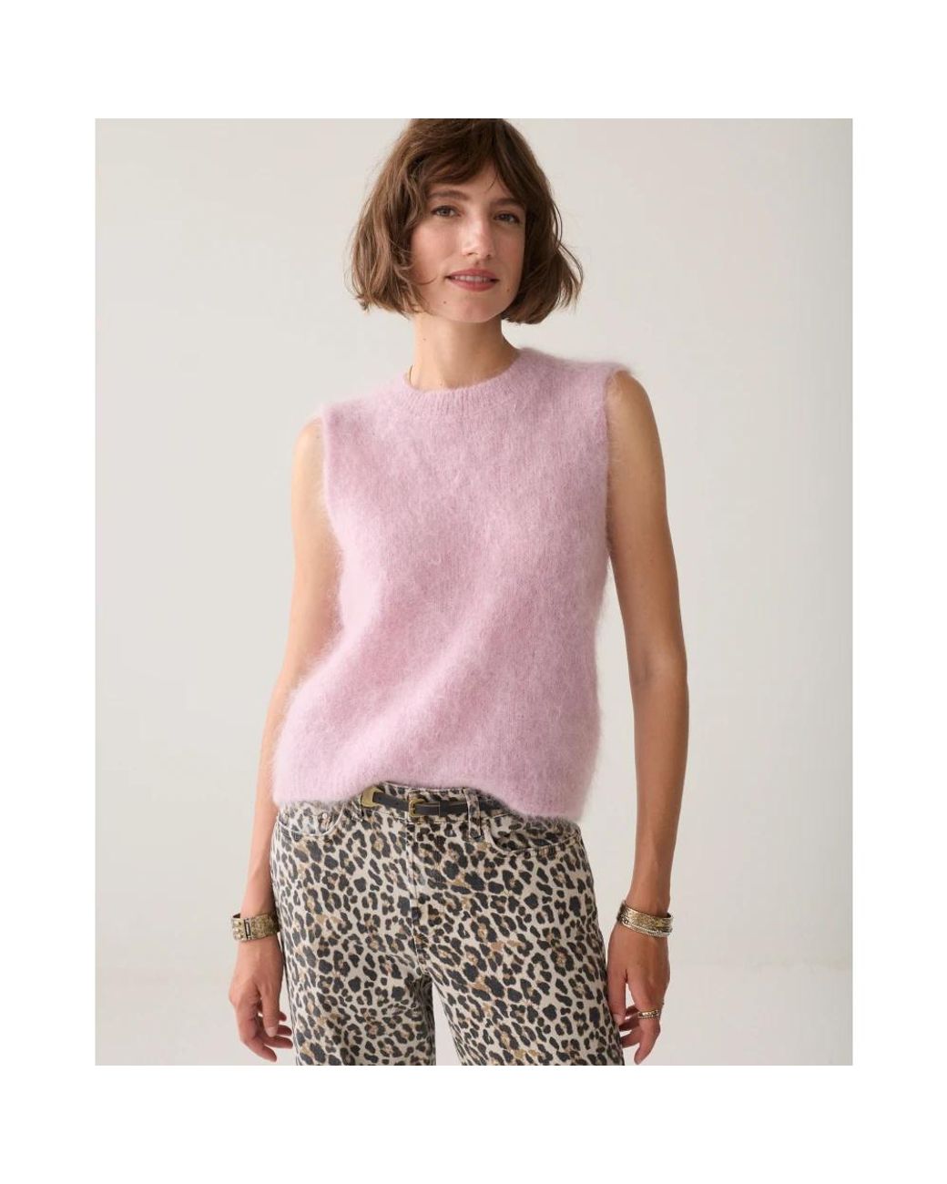 Summum Pink Round-Neck Knitwear