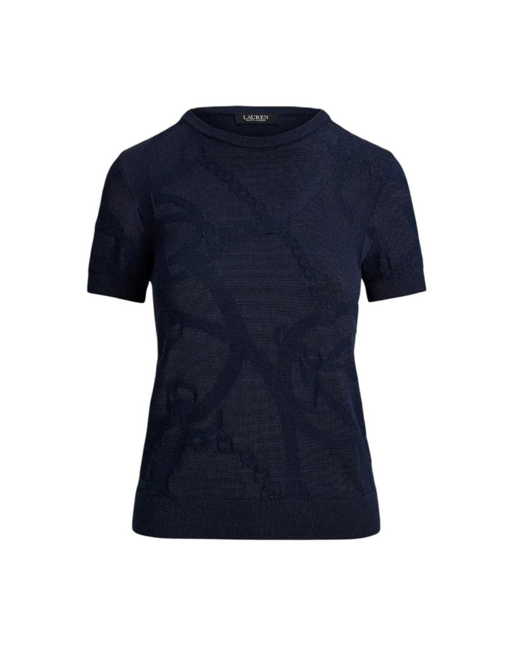 Ralph Lauren Blue Round-Neck Knitwear