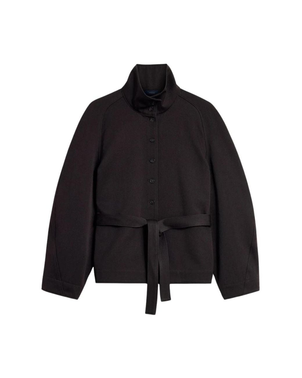 Soeur Black Belted Coats