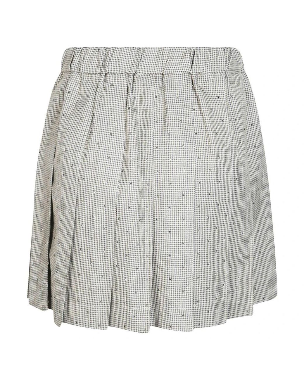 P.A.R.O.S.H. Gray Short Skirts