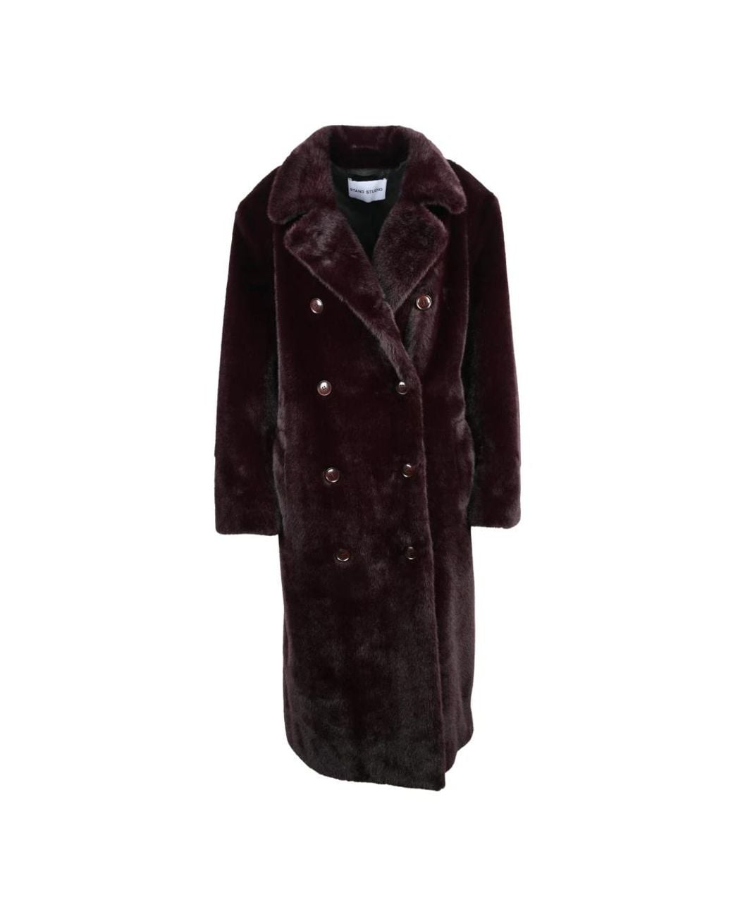 Stand Studio Black Double-Breasted Coats