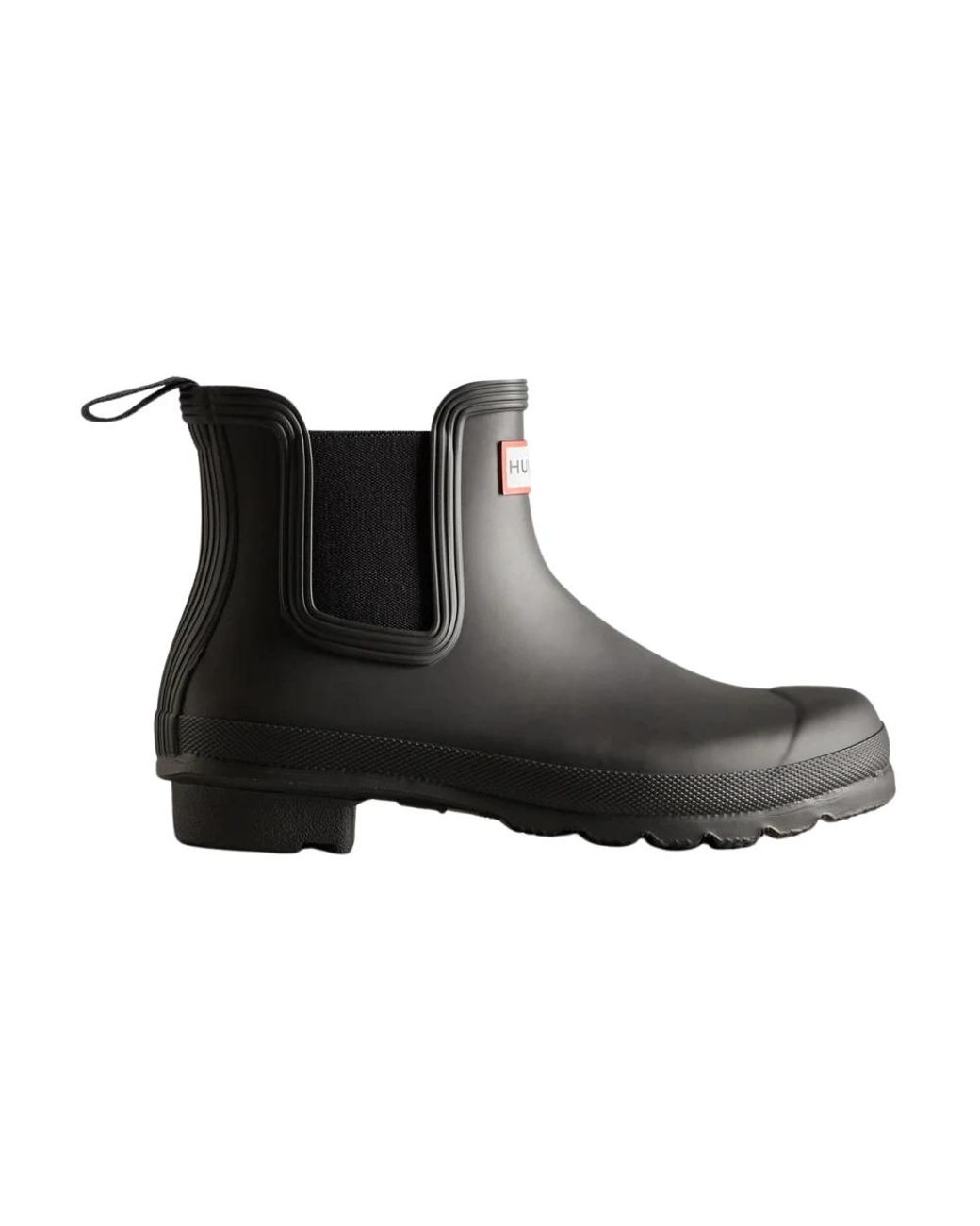 Hunter Black Ankle Boots