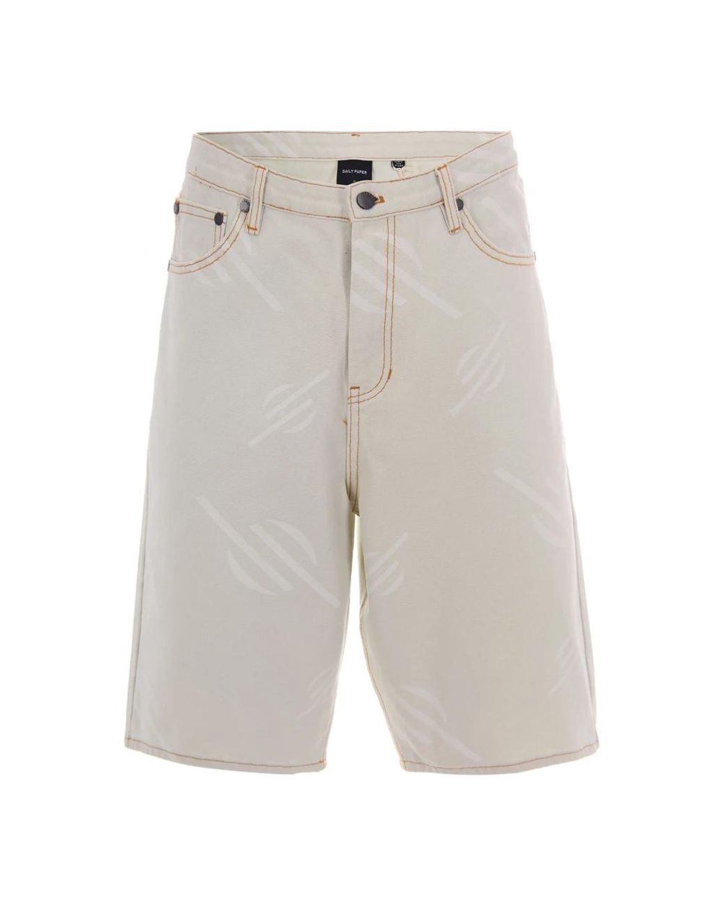 Daily Paper Gray Denim Shorts for men