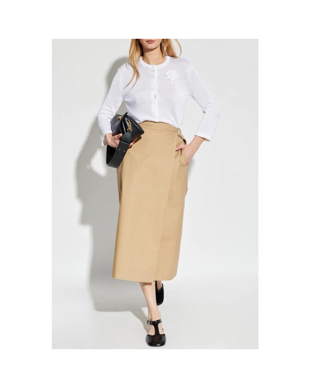 Jil Sander White Cardigans