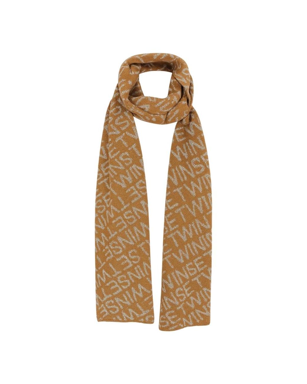 Twinset Brown Winter Scarves