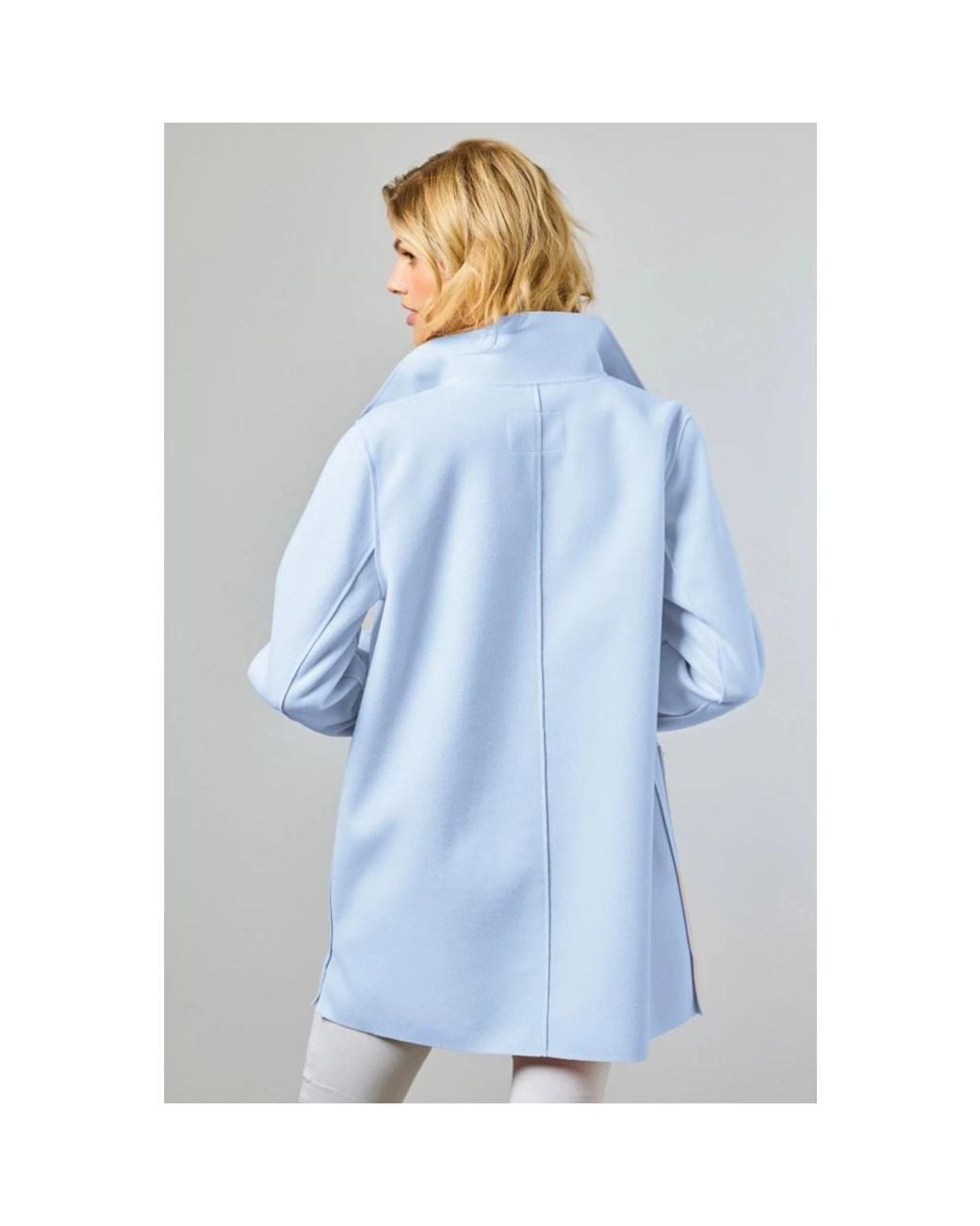 Junge Blue Single-Breasted Coats