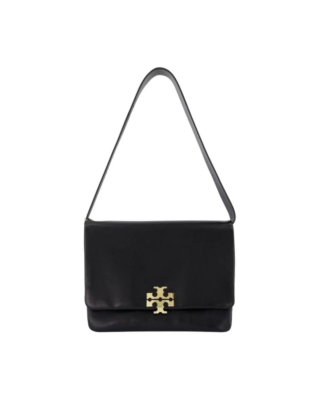 Tory Burch Tassen ,Zwart ,Leer Grote Charlie Schoudertas in het Black