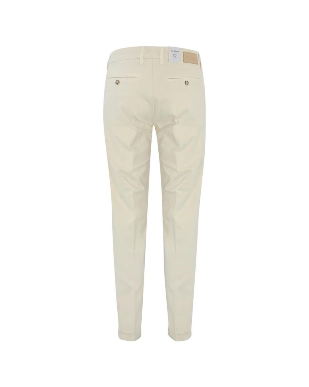 Re-hash Natural Slim-Fit Trousers for men