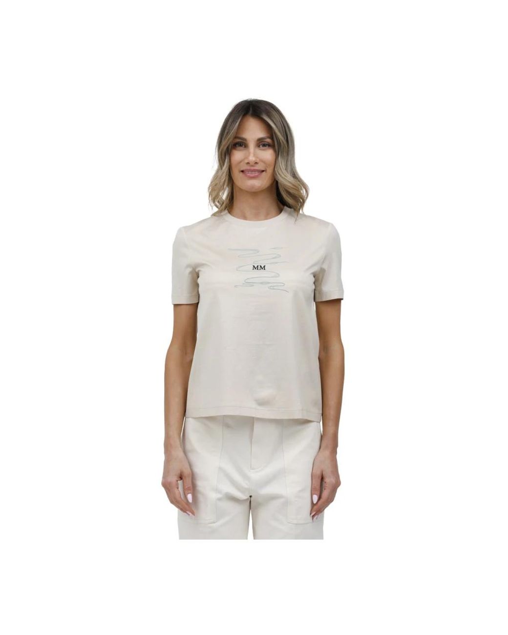 Max Mara Natural T-Shirts