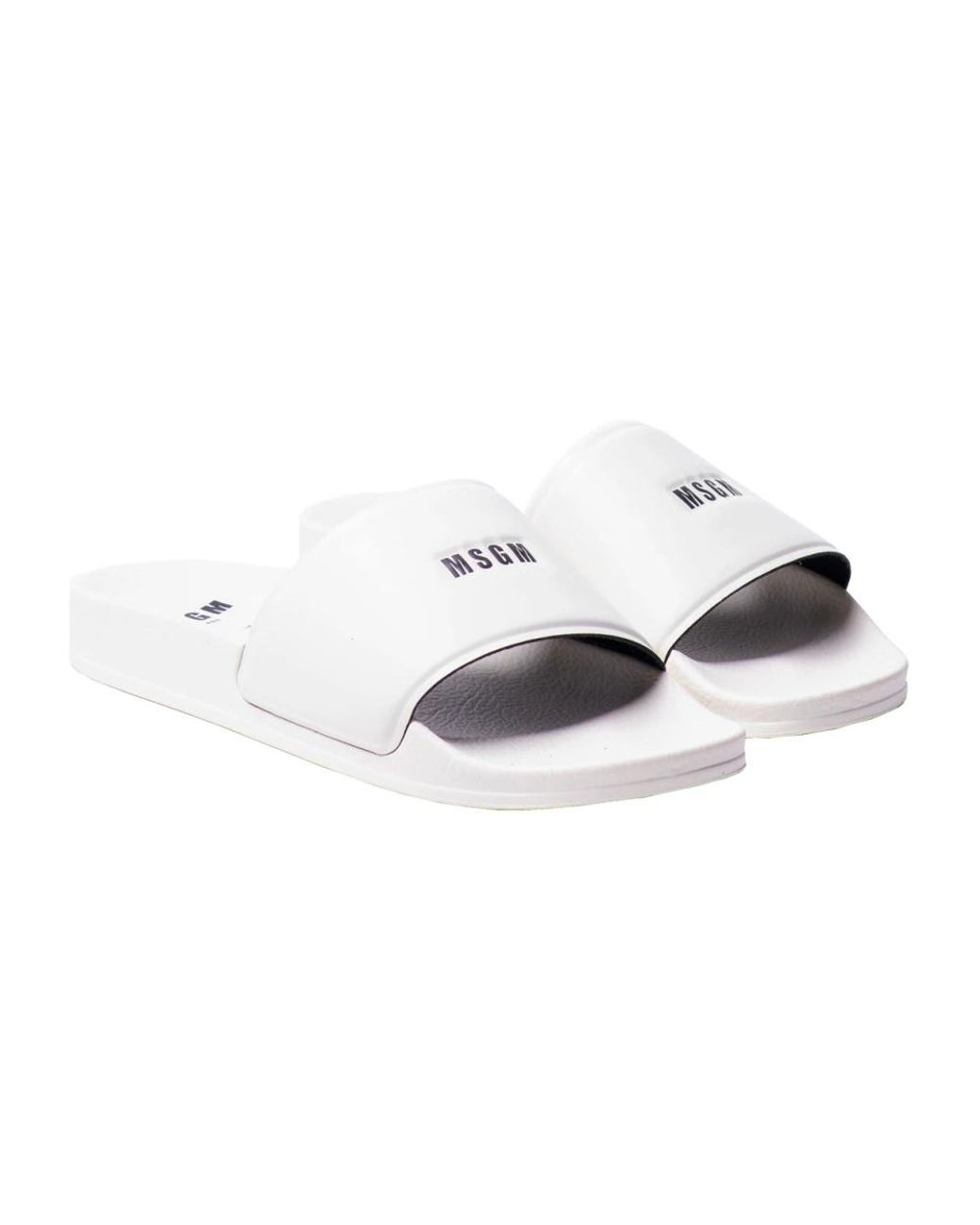 MSGM White Sandals