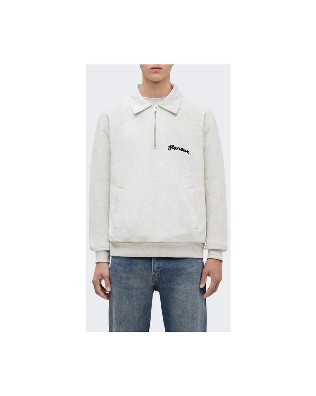 Zip-Throughs flâneur de hombre de color White