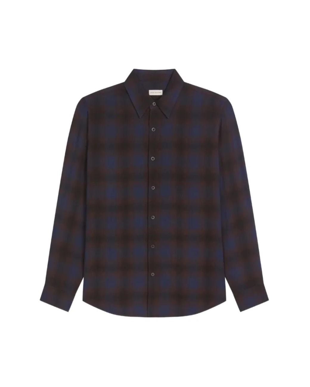 Dries Van Noten Blue Casual Shirts for men
