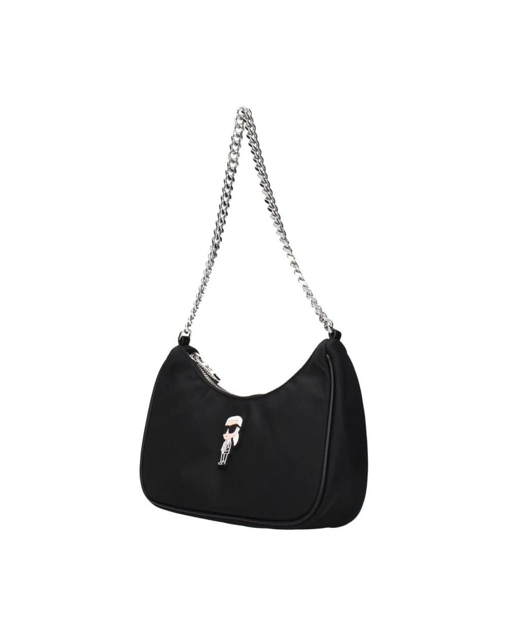 Karl Lagerfeld Black Shoulder Bags