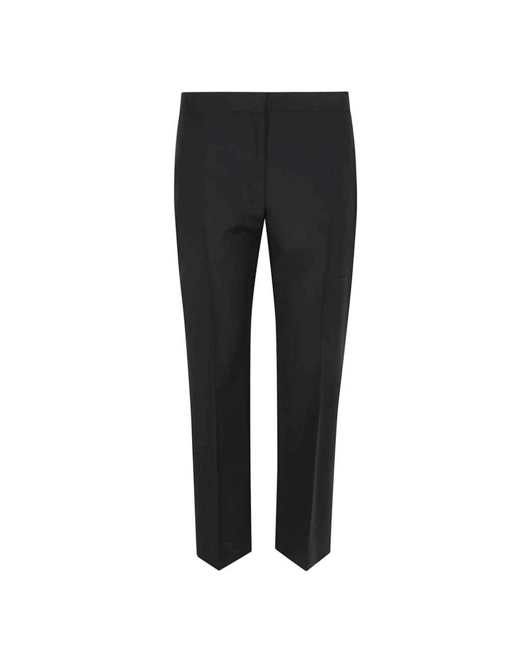 McQueen Black Straight Trousers