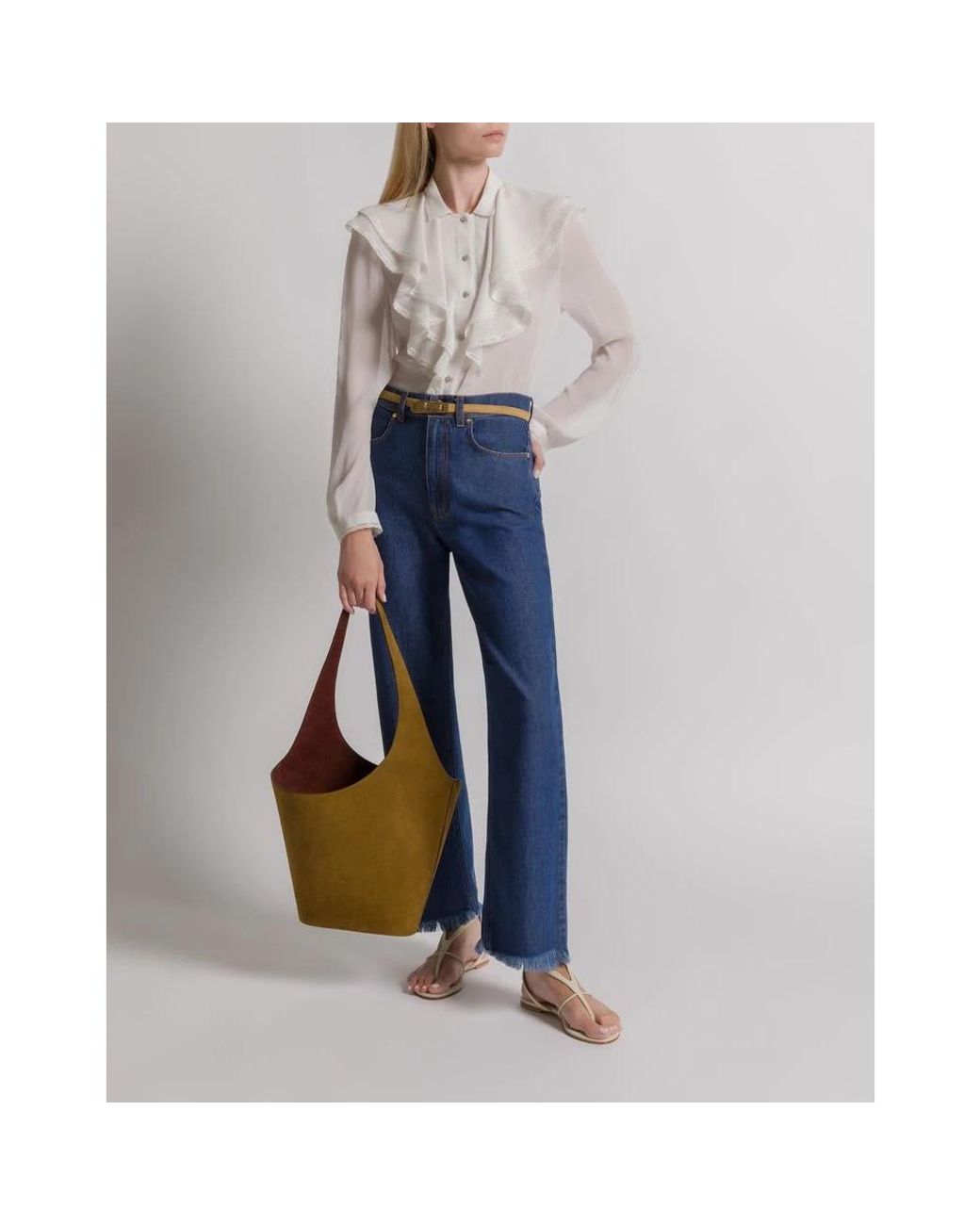 Alberta Ferretti White Shirts