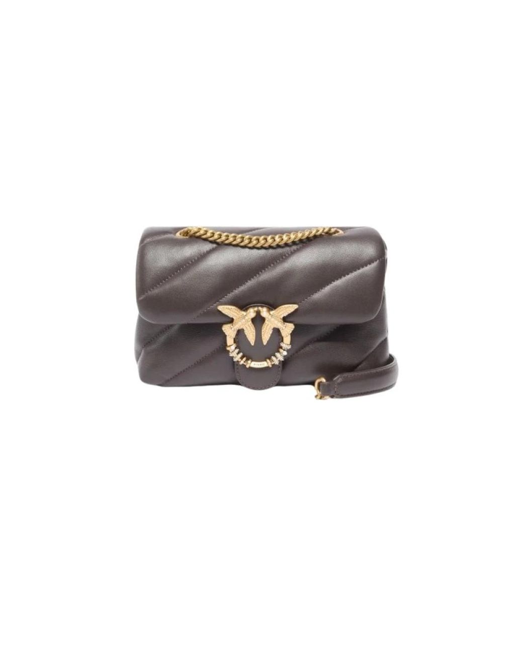 Pinko Gray Shoulder Bags