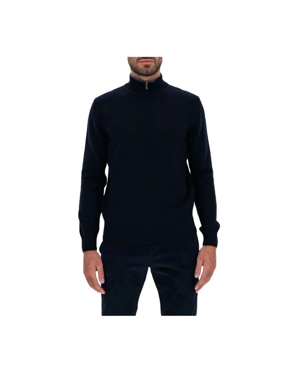Turtlenecks Gran Sasso de hombre de color Blue