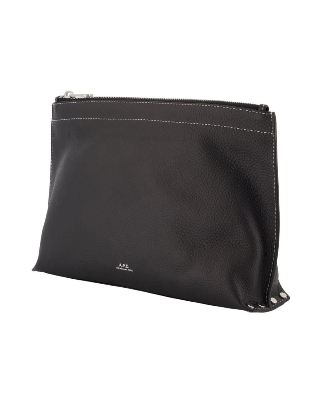 A.P.C. Black Toilet Bags