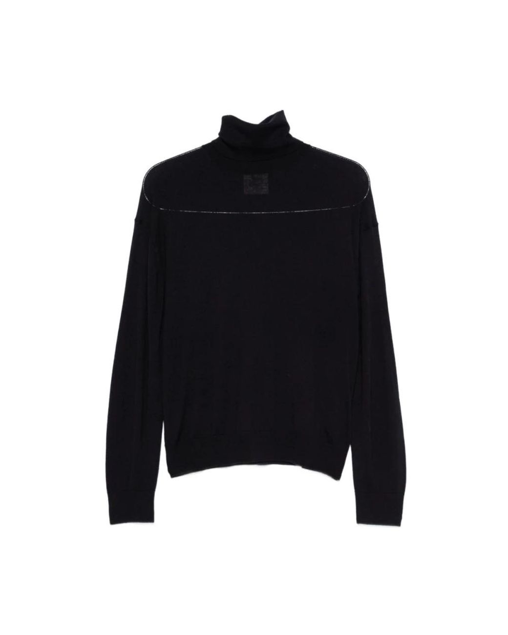 Semicouture Black Turtlenecks