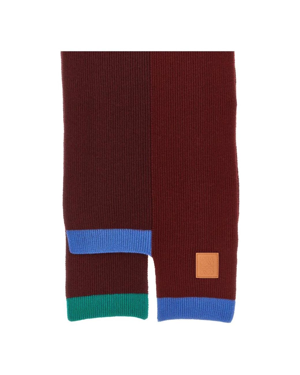 Loewe Red Winter Scarves