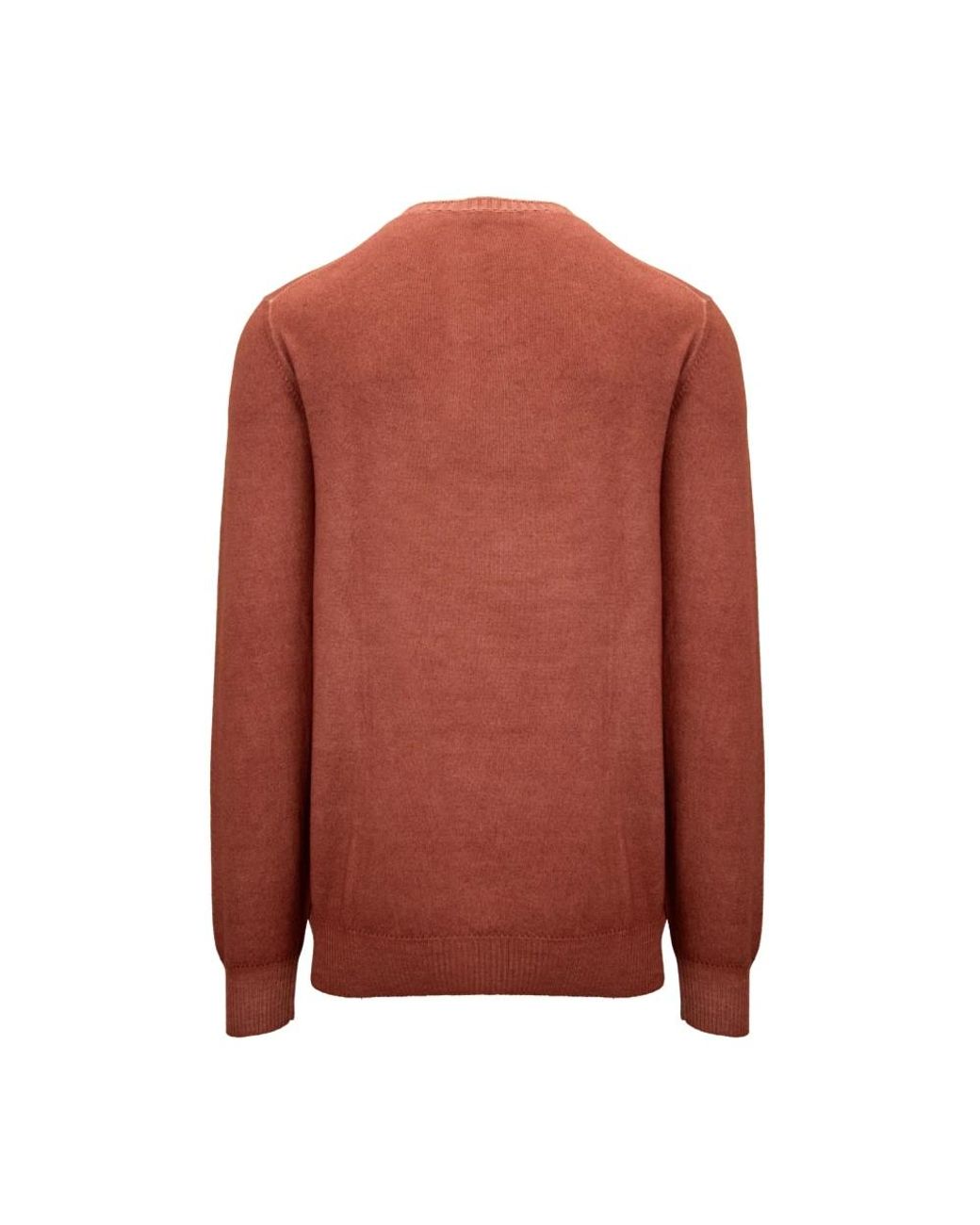 Fay Brown Round-Neck Knitwear for men