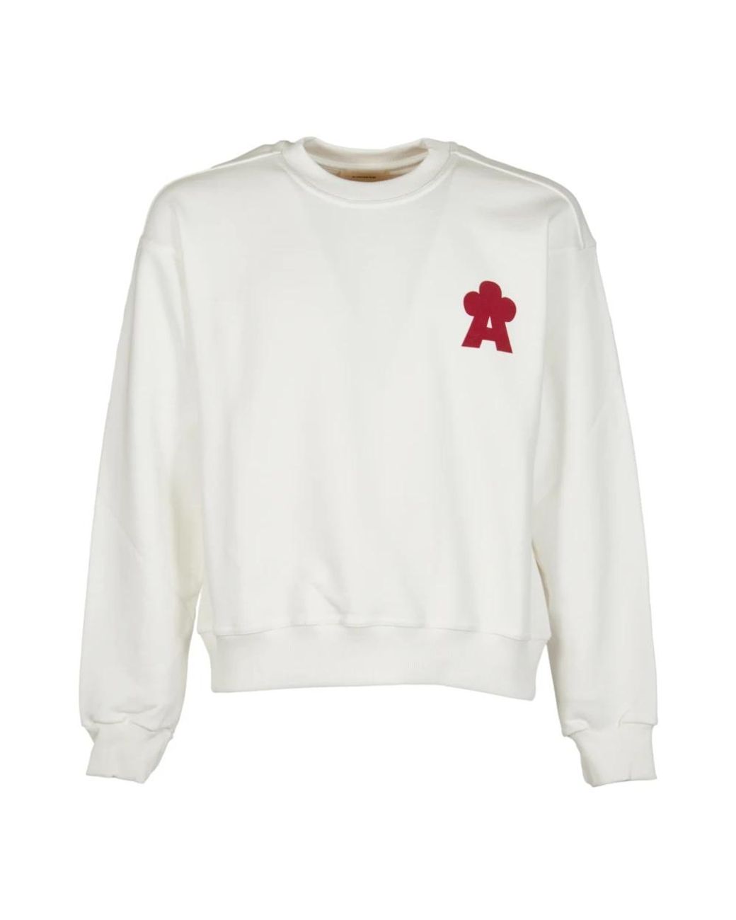 A PAPER KID White Sweatshirts for men