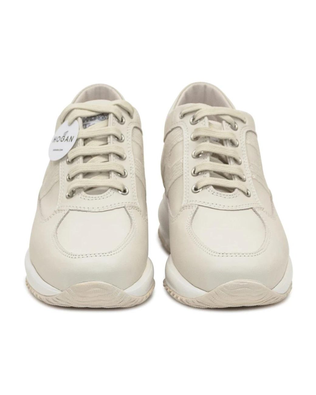 Hogan White Interactive Sneakers