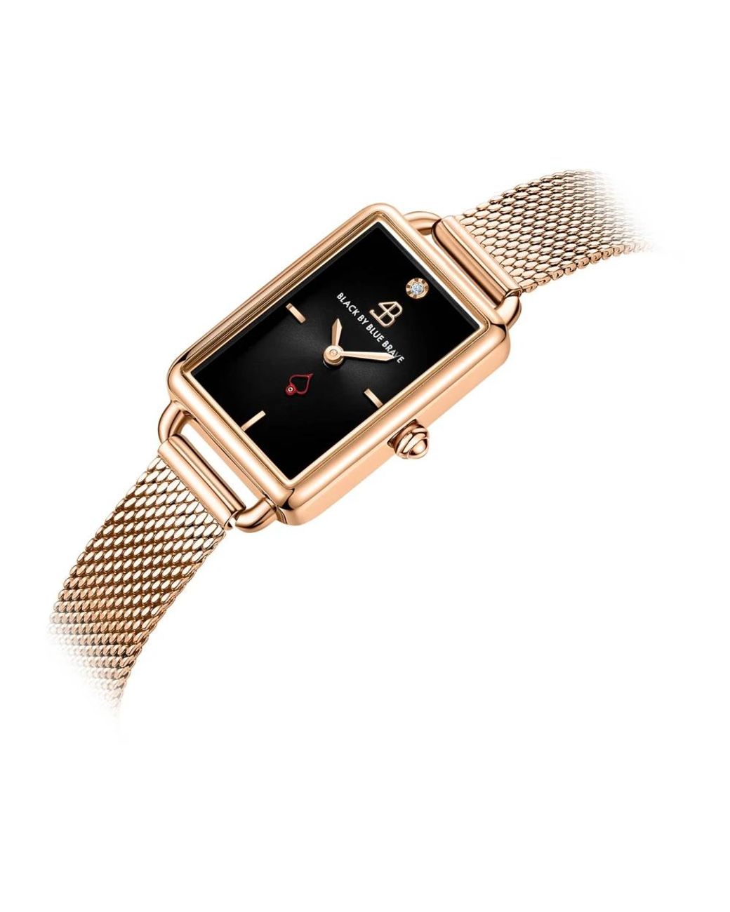 BLACK BY BLUE BRAVE Metallic Watches