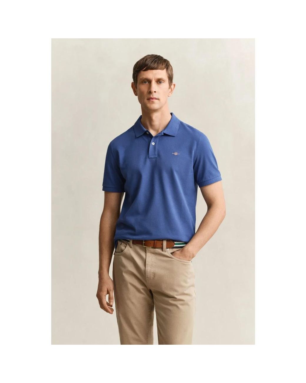 Gant Blue Polo Shirts for men