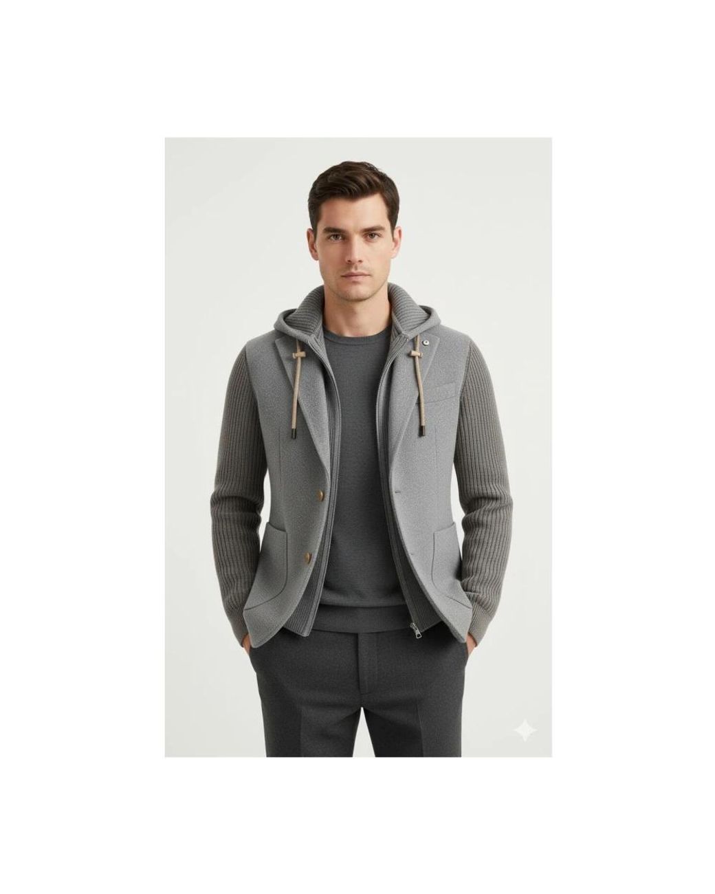 L.b.m. 1911 Gray Light Jackets for men