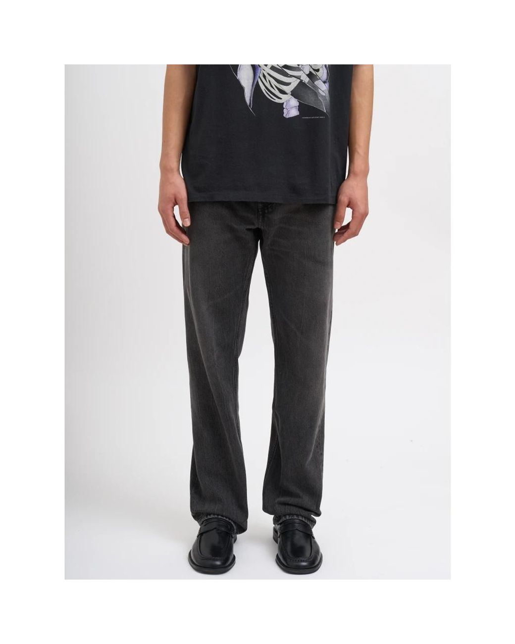 Our Legacy Black Straight Jeans for men