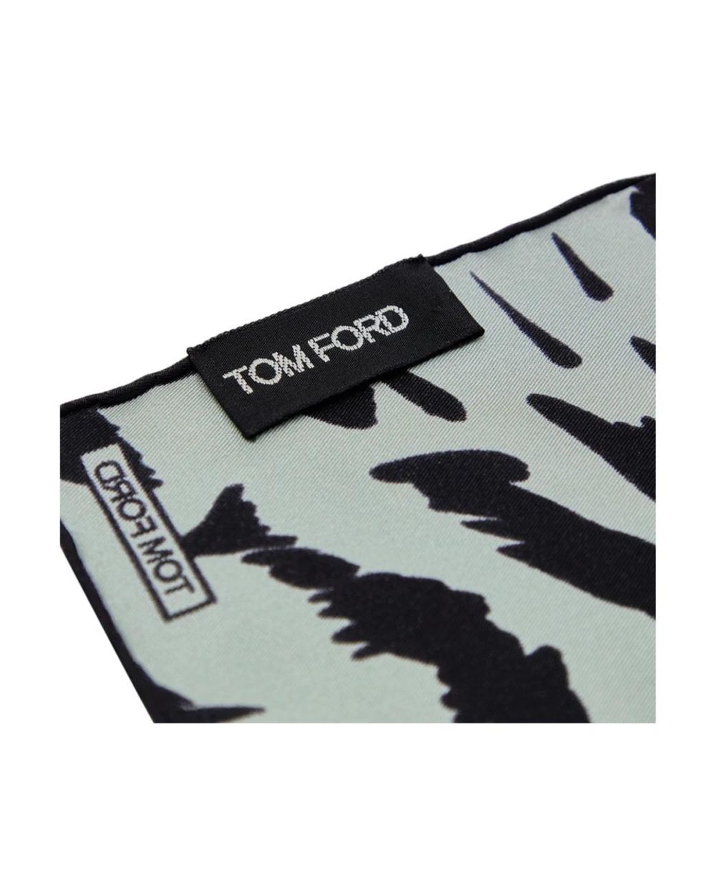 Tom Ford Black Silky Scarves for men