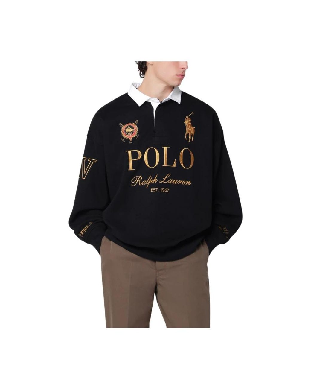 Polo Ralph Lauren Black Polo Shirts for men
