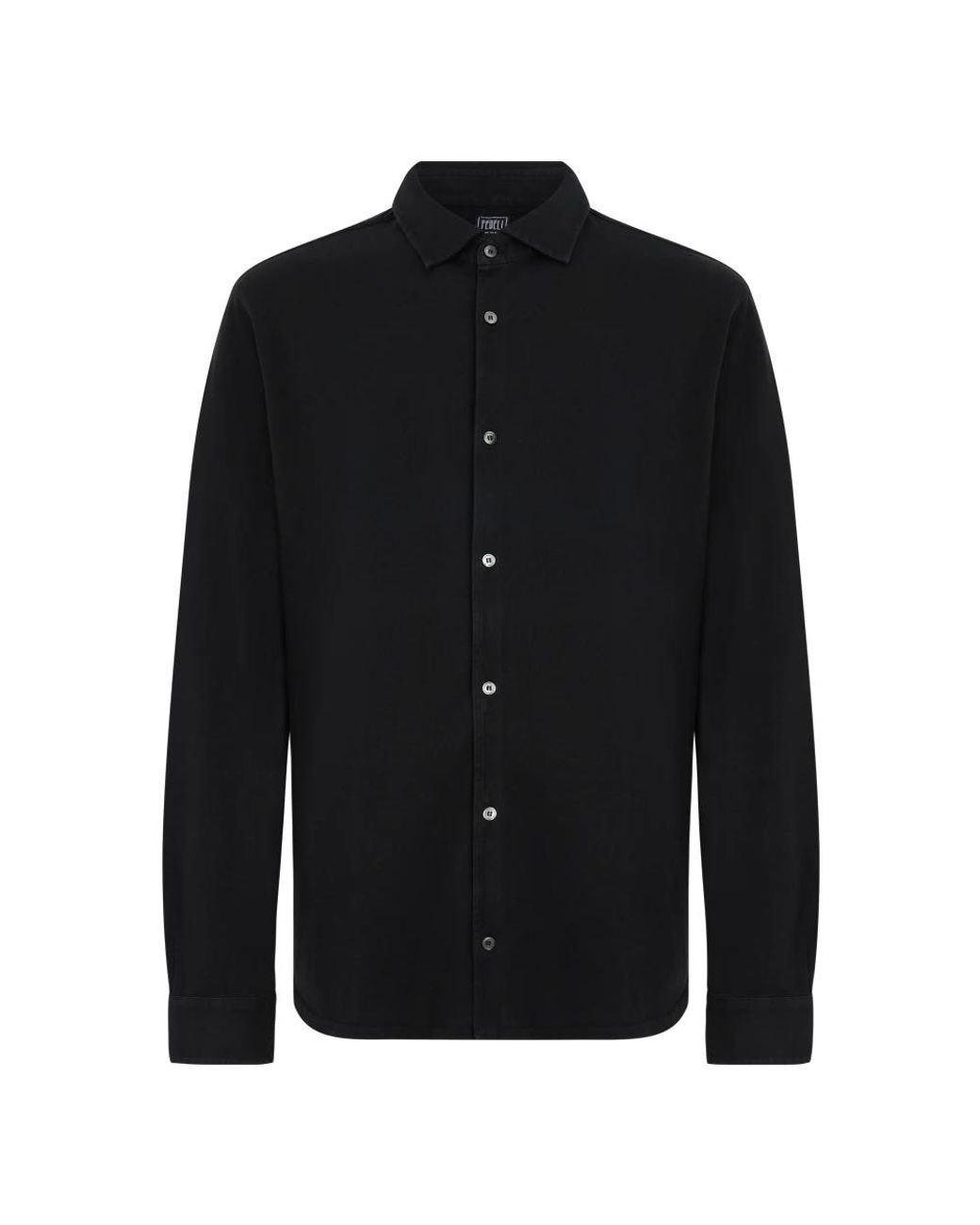 Fedeli Black Casual Shirts for men