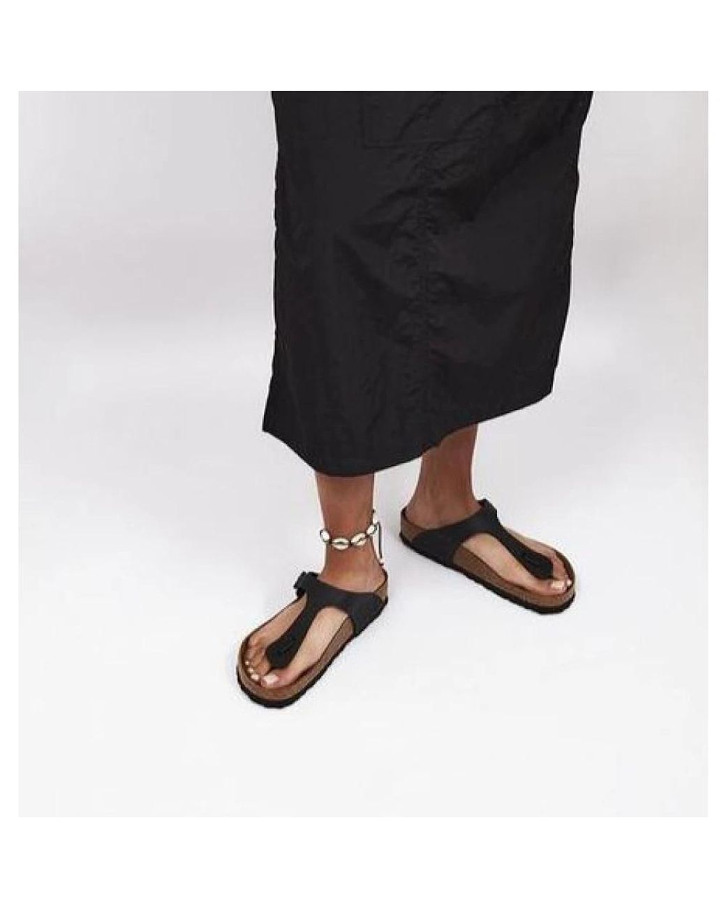 Birkenstock Brown Flip Flops