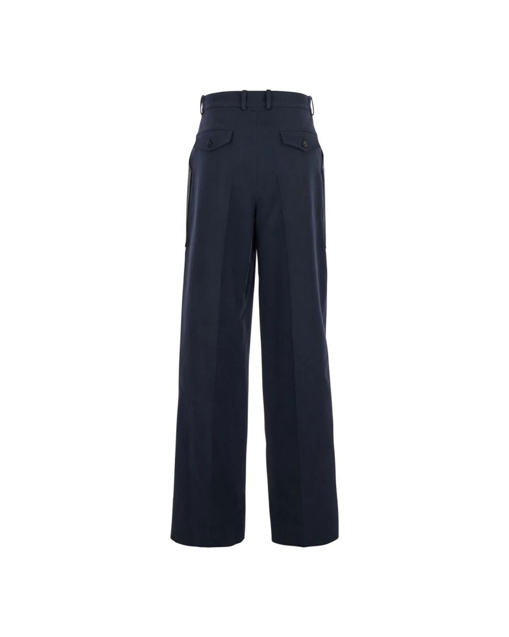 Bottega Veneta Blue Wide Trousers