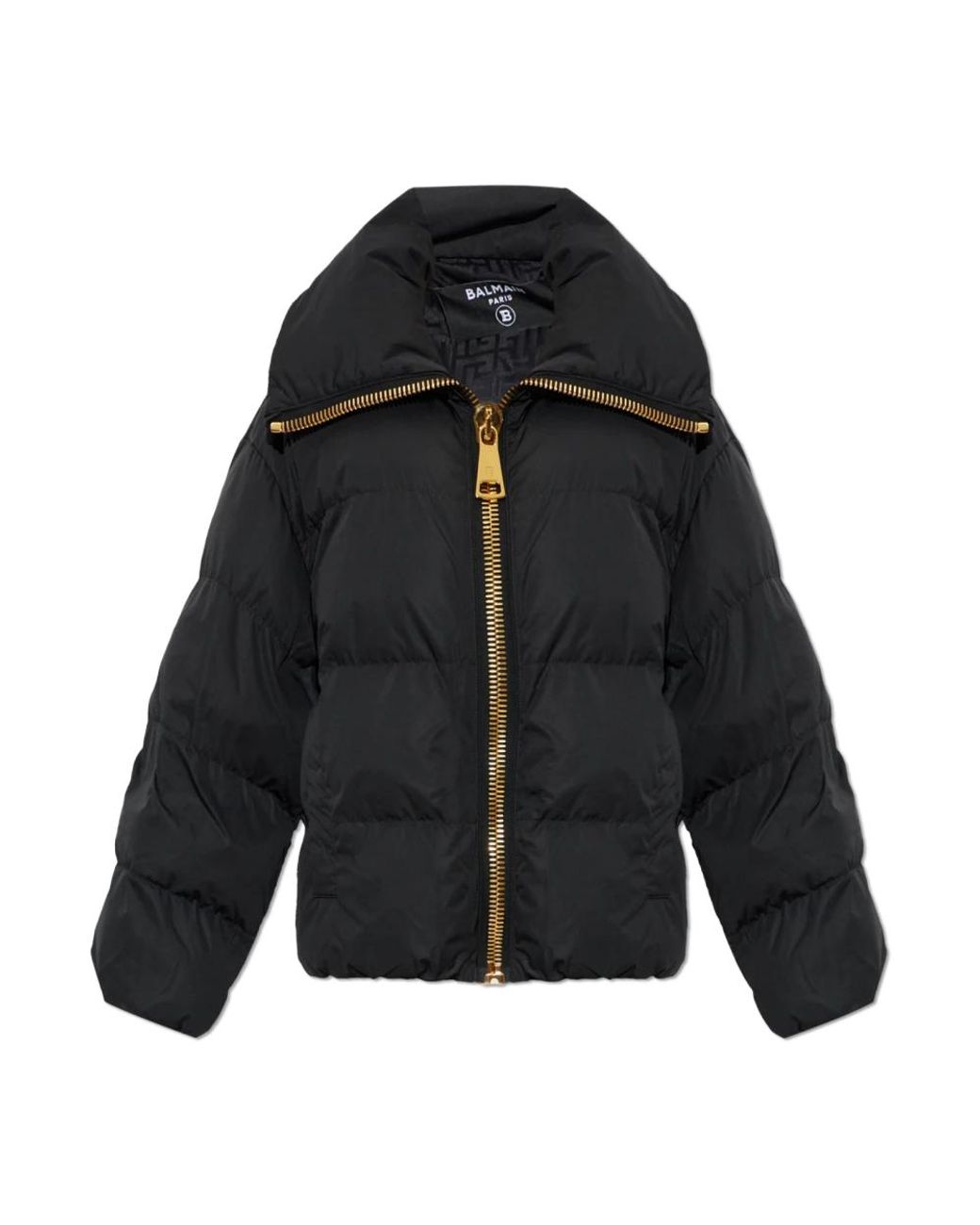 Balmain Black Winter Jackets