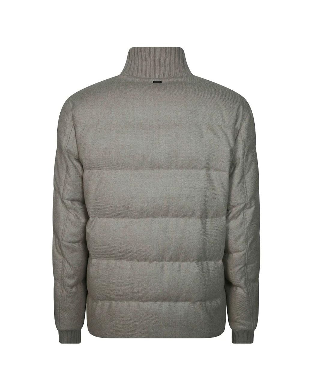 Winter Jackets Herno de hombre de color Gray