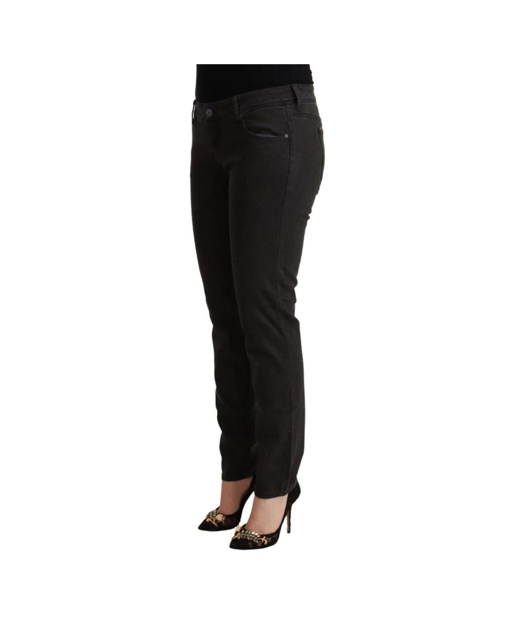 Ermanno Scervino Black Skinny Jeans