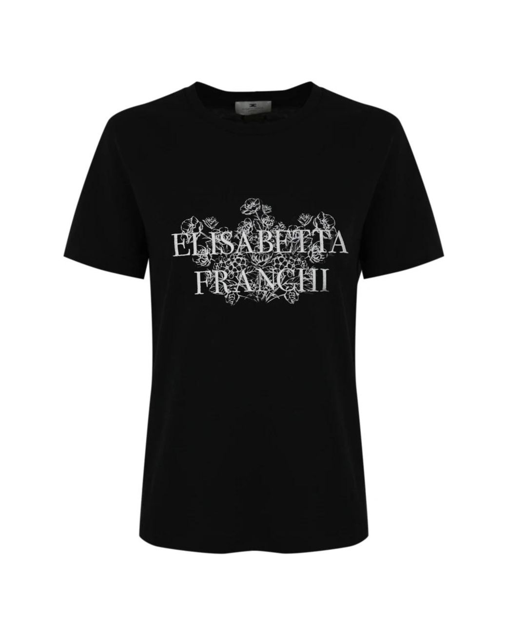 Elisabetta Franchi Black T-Shirts