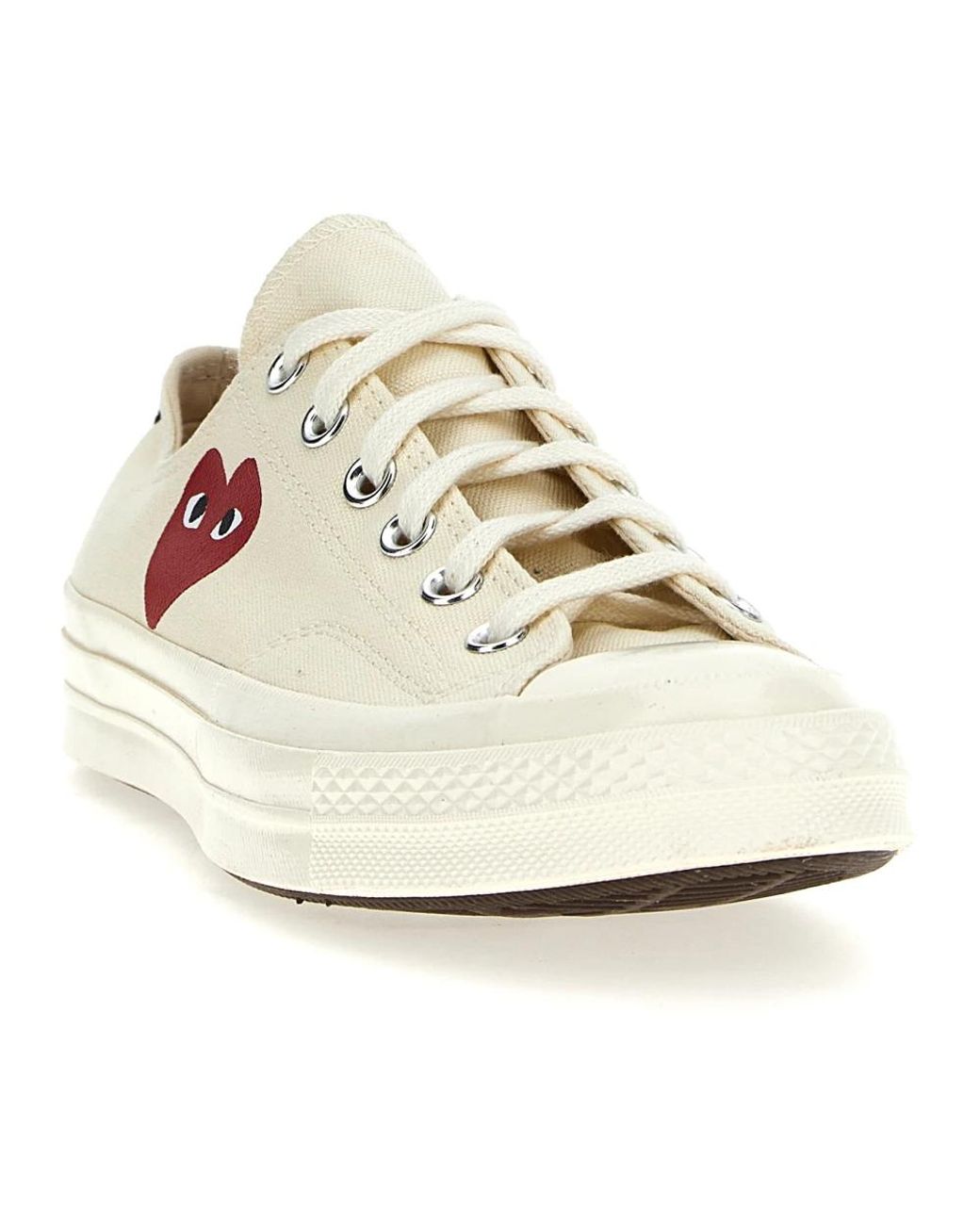 COMME DES GARÇONS PLAY White Sneakers for men