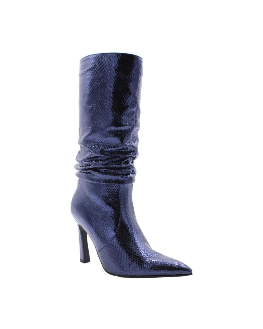 Rotta Blue Heeled Boots
