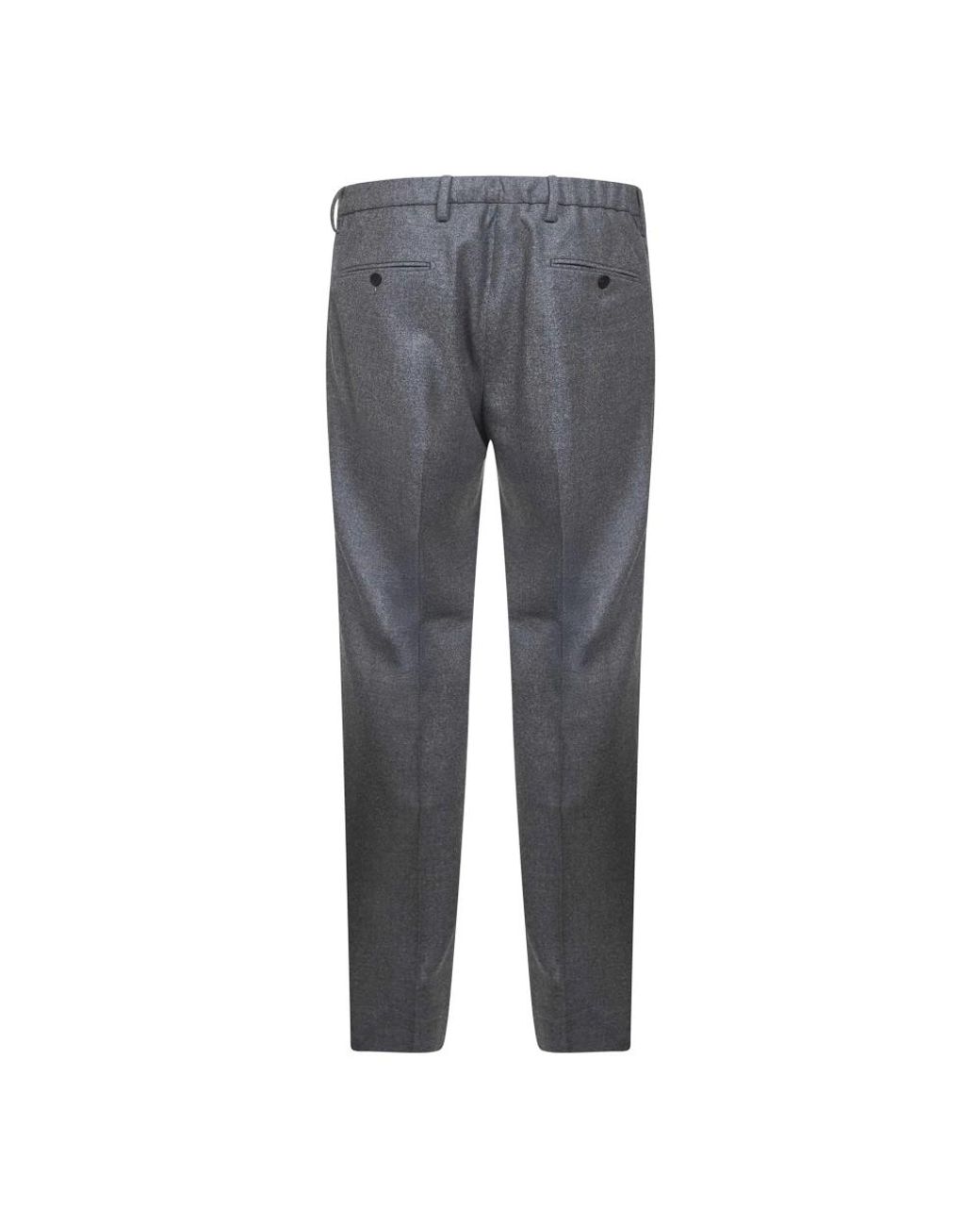 D4.0 Gray Suit Trousers for men