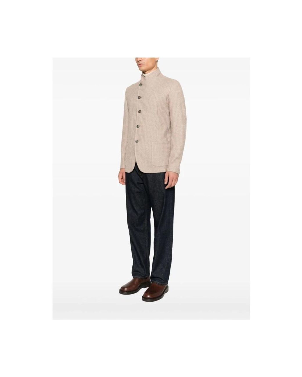 Emporio Armani Natural Light Jackets for men