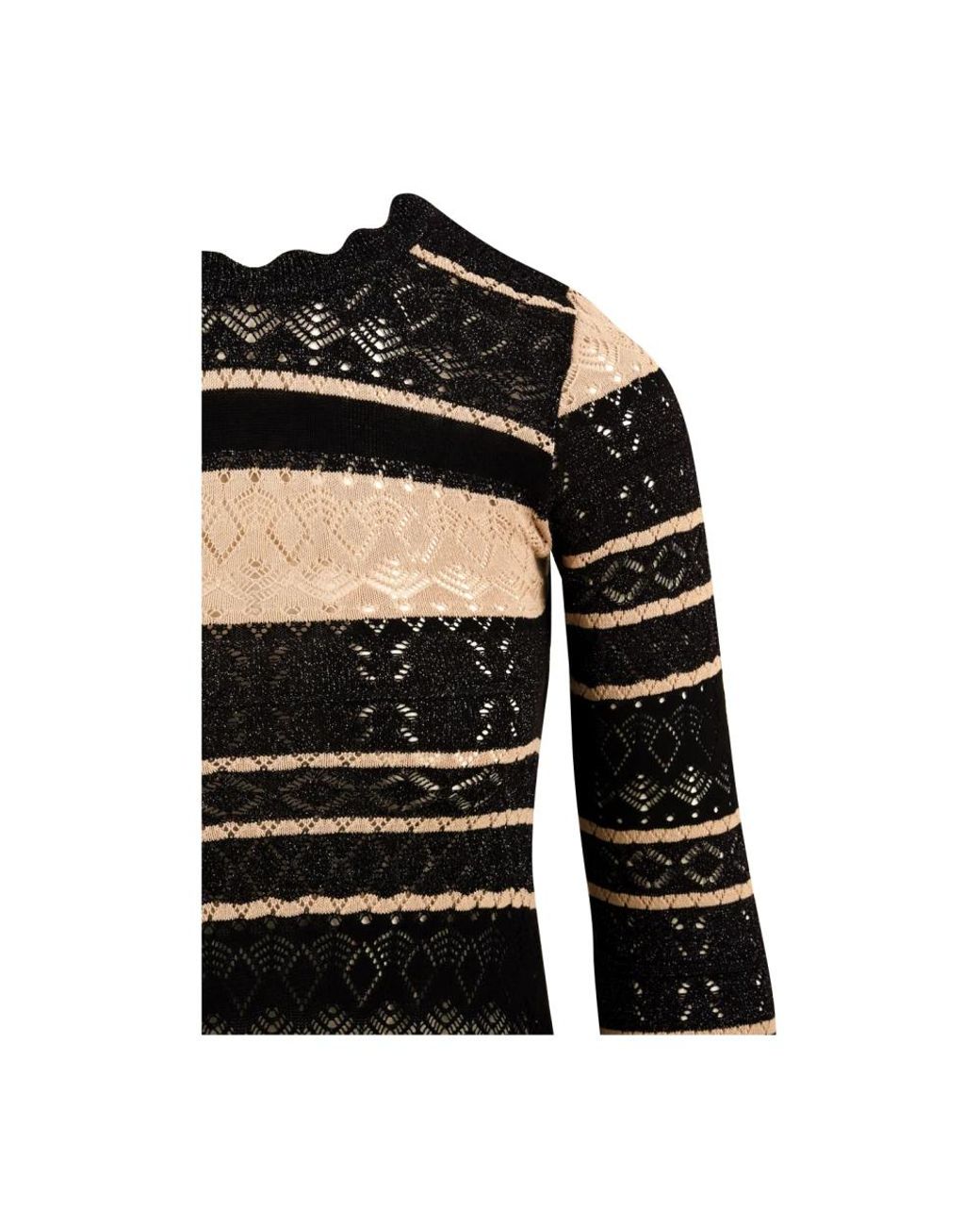 Akep Black Knitted Dresses