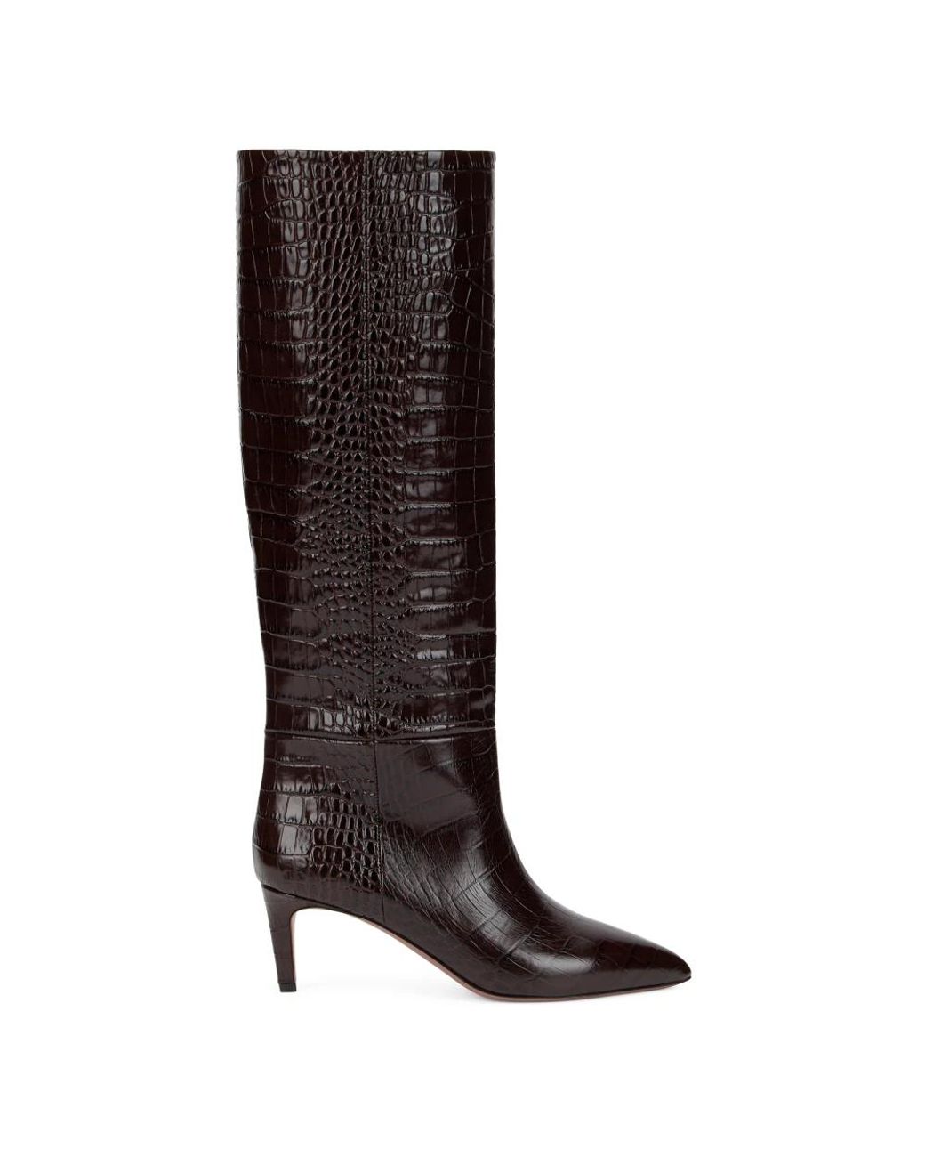 Paris Texas Brown Heeled Boots