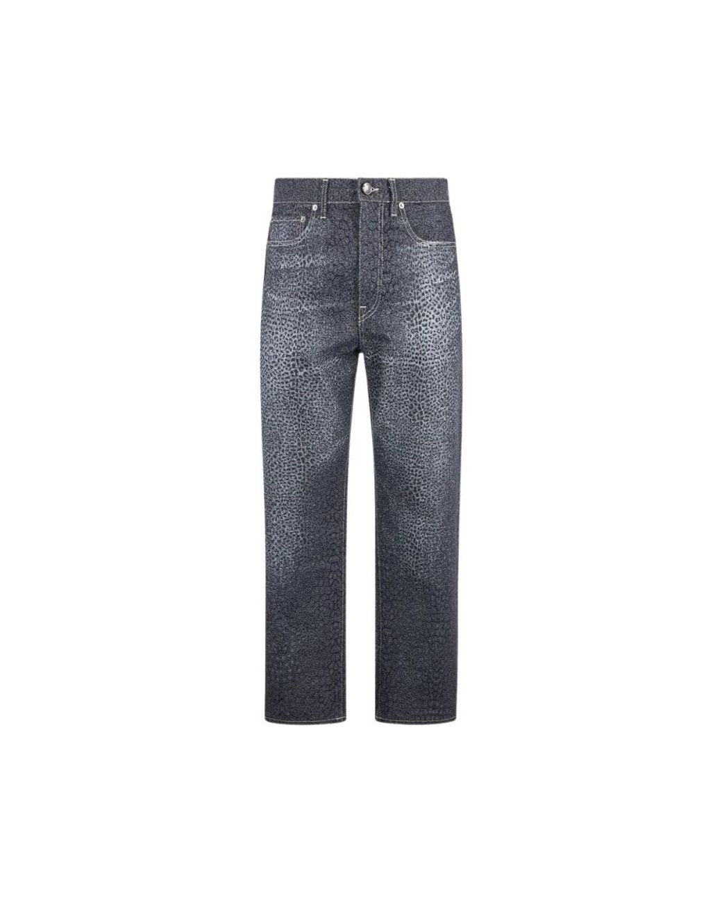 Roberto Cavalli Blue Straight Jeans for men