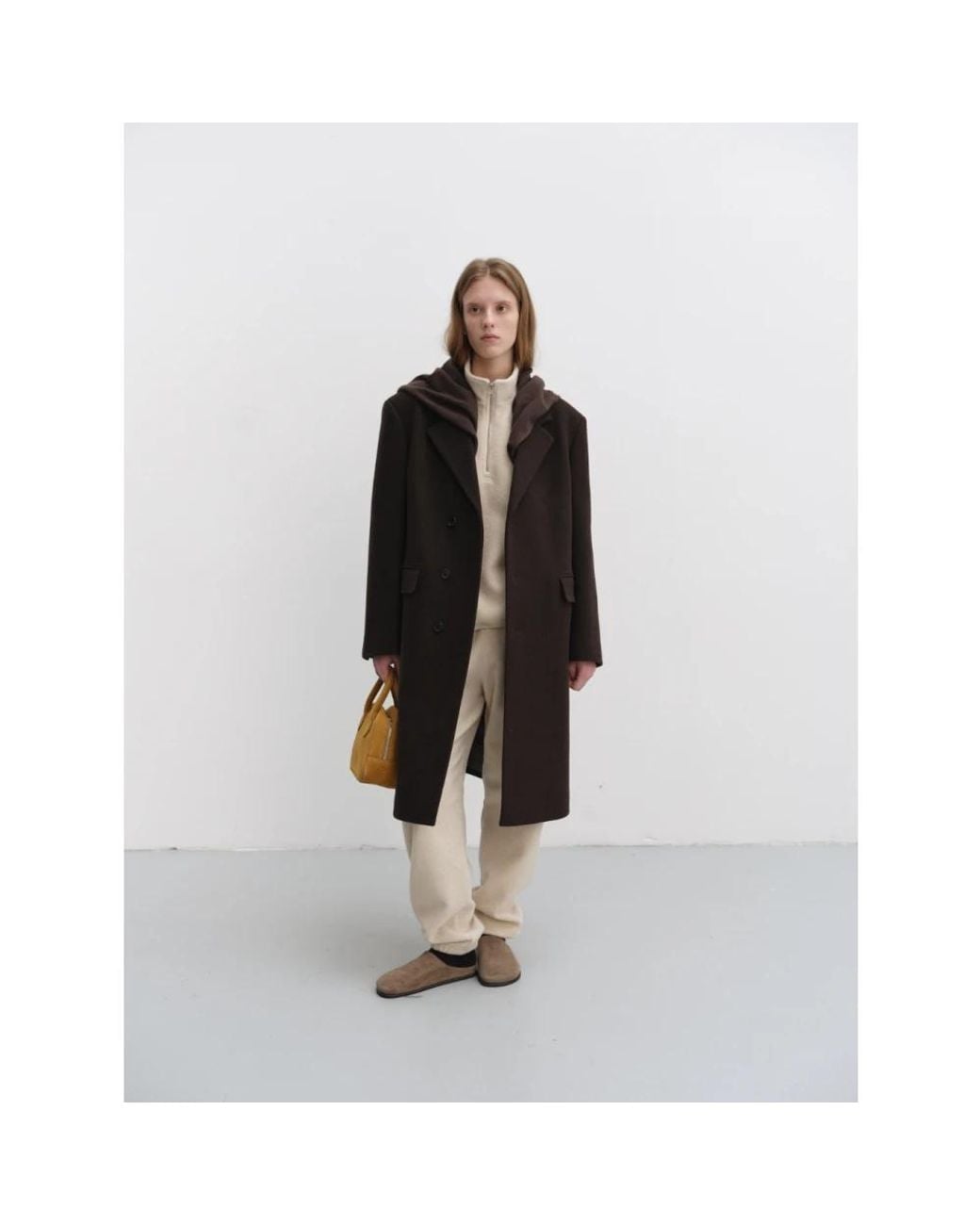 Single-Breasted Coats DUNST de color Black