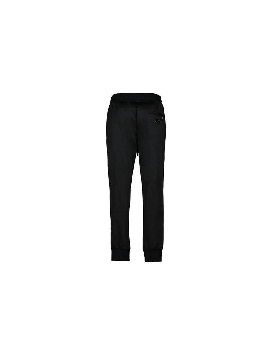 Dolce & Gabbana Black Sweatpants for men