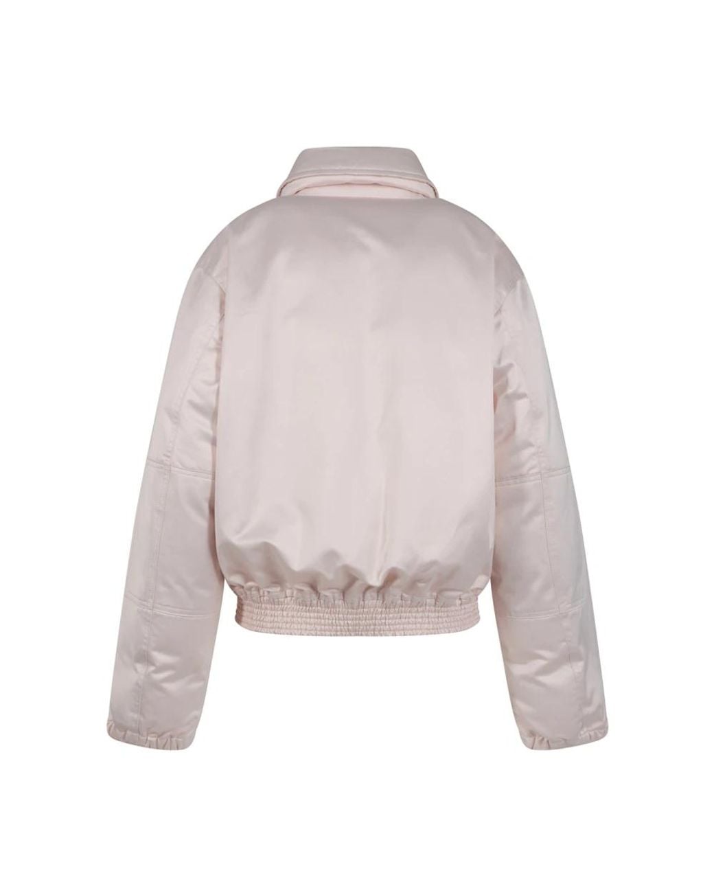 Victoria Beckham Natural Bomber Jackets